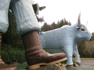 Estatua de Paul Bunyan 2