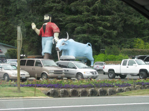 Estatua de Paul Bunyan 1