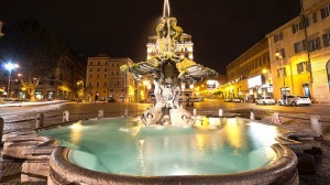 Plaza Barberini | Fuente del Tritón | Fuente de las Abejas