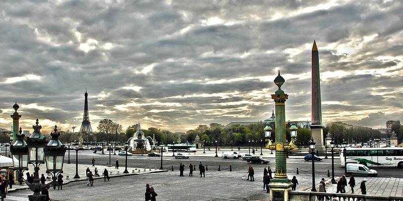 Jardín de las Tullerías y Plaza de la Concordia