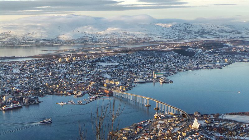 La montaña de Storsteinen | El teleférico de Tromso