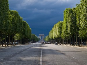 Los Campos Elíseos en París