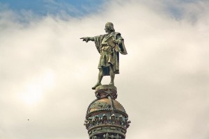 Monumento a Colón en Barcelona