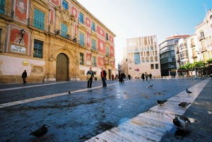 Plaza del cardenal Belluga, Murcia