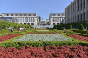 El Jardín de Mont des Arts | Bruselas | Visita